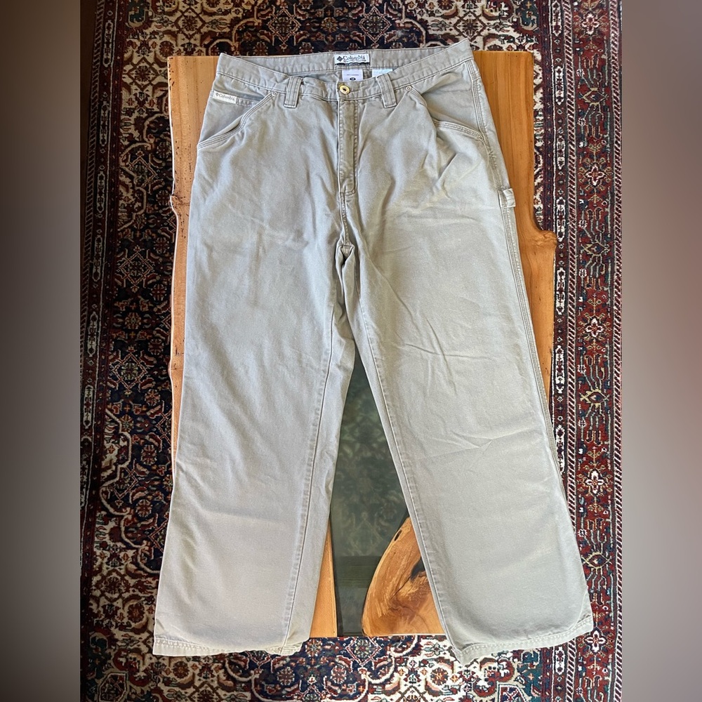 Columbia Canvas Carpenter Pants 34x34 - Picture 3 of 6